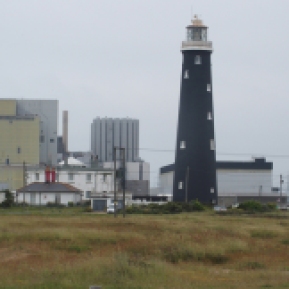 Nuclear Plant and Lighthouse