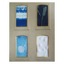 Album of cyanotypes and embossing